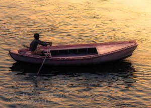 The boatsman, Varanasi